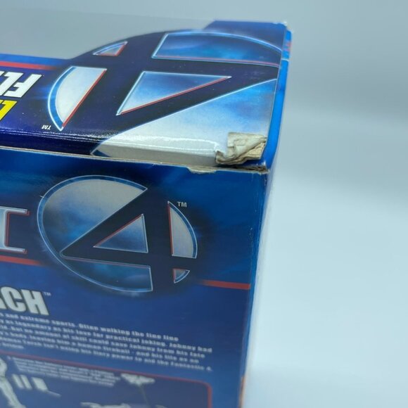 Fantastic 4 Light Up Flying Human Torch Action Figure - Picture 7 of 9